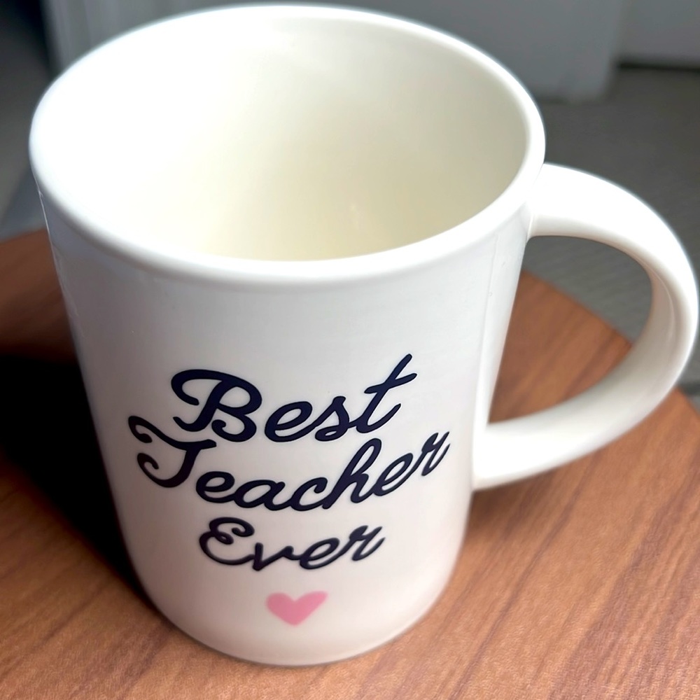 16 oz coffee mug/ Parker Lane/ Best teacher ever